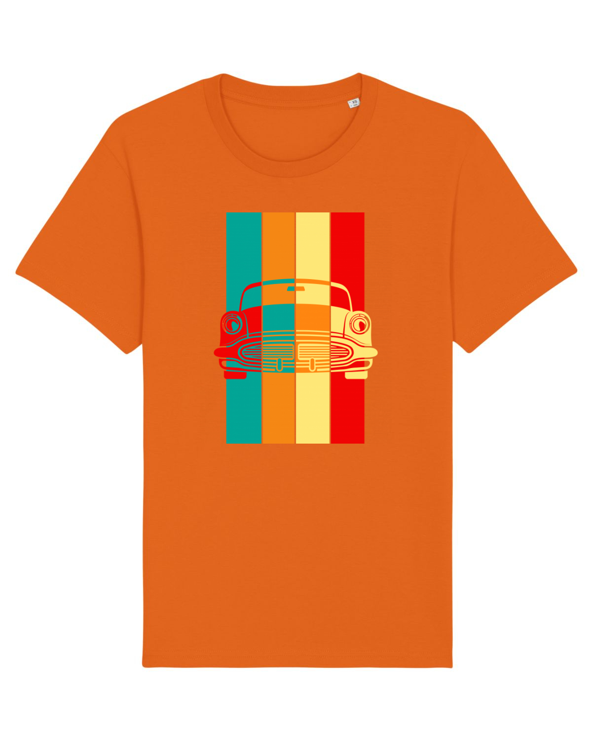 Tricou mânecă scurtă Unisex Rocker Bright Orange