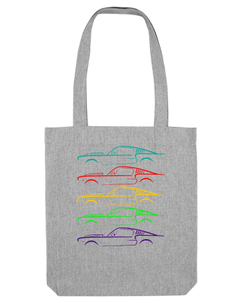 Retro Muscle Car Heather Grey