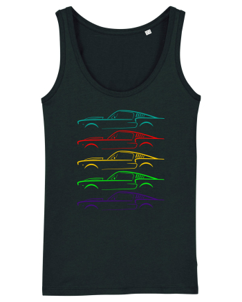 Retro Muscle Car Black