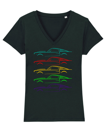 Retro Muscle Car Black