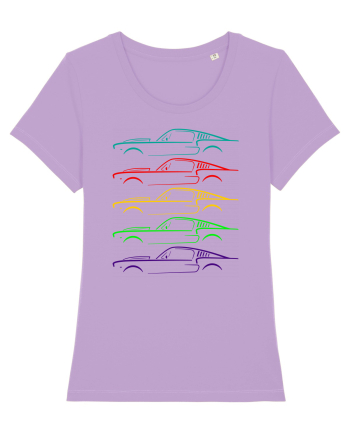 Retro Muscle Car Lavender Dawn