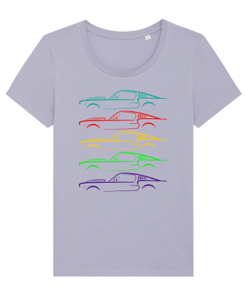 Retro Muscle Car Lavender