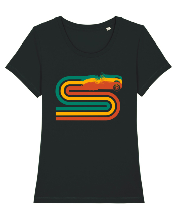 Retro Muscle Car Black