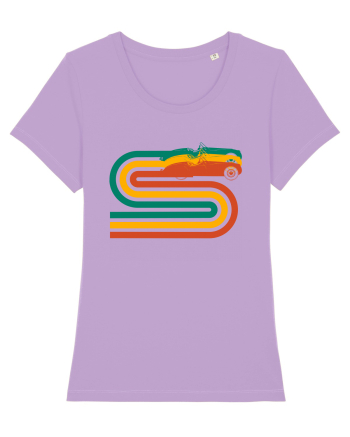 Retro Muscle Car Lavender Dawn