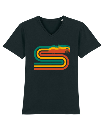 Retro Muscle Car Black