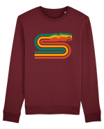Retro Muscle Car Bluză mânecă lungă Unisex Rise