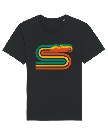 Retro Muscle Car Black