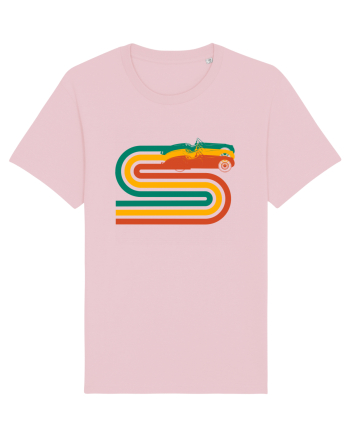 Retro Muscle Car Cotton Pink