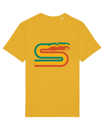 Retro Muscle Car Spectra Yellow