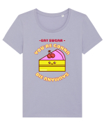 Funny Kawaii Food Tricou mânecă scurtă guler larg fitted Damă Expresser