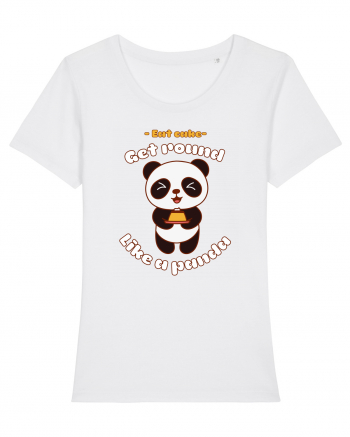 Funny Kawaii Panda White