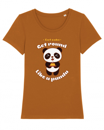 Funny Kawaii Panda Roasted Orange