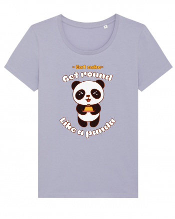 Funny Kawaii Panda Lavender