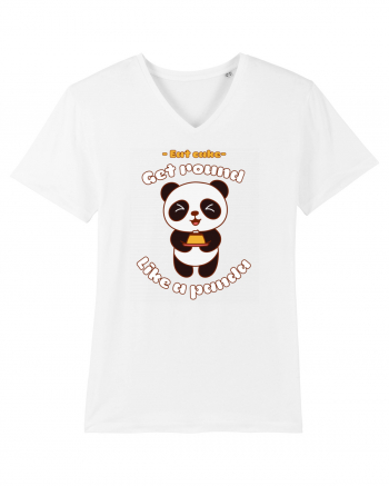 Funny Kawaii Panda White