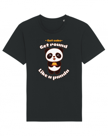 Funny Kawaii Panda Black