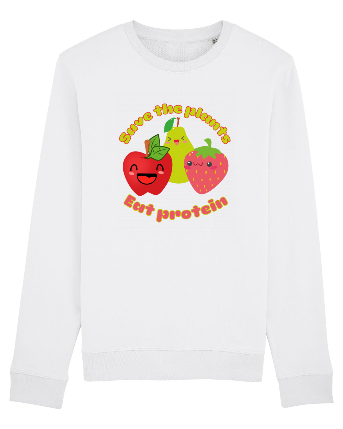 Bluză mânecă lungă Unisex Rise White