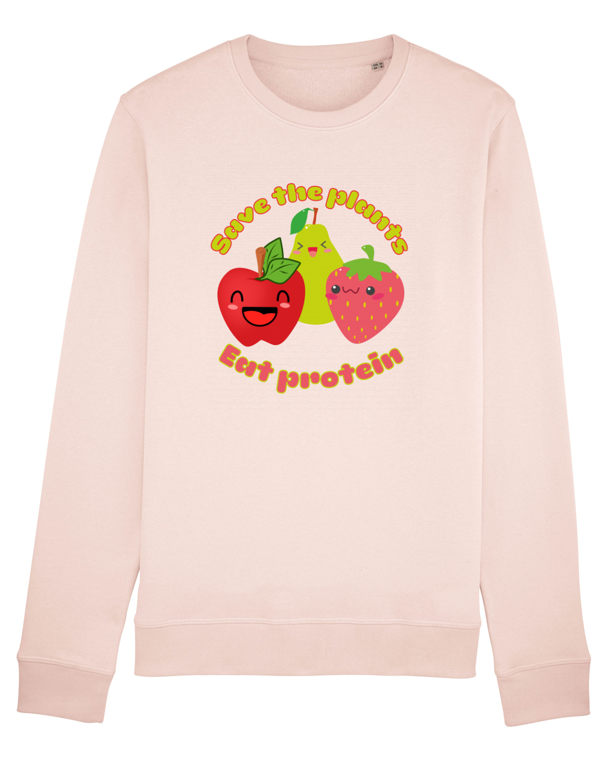 Bluză mânecă lungă Unisex Rise Candy Pink