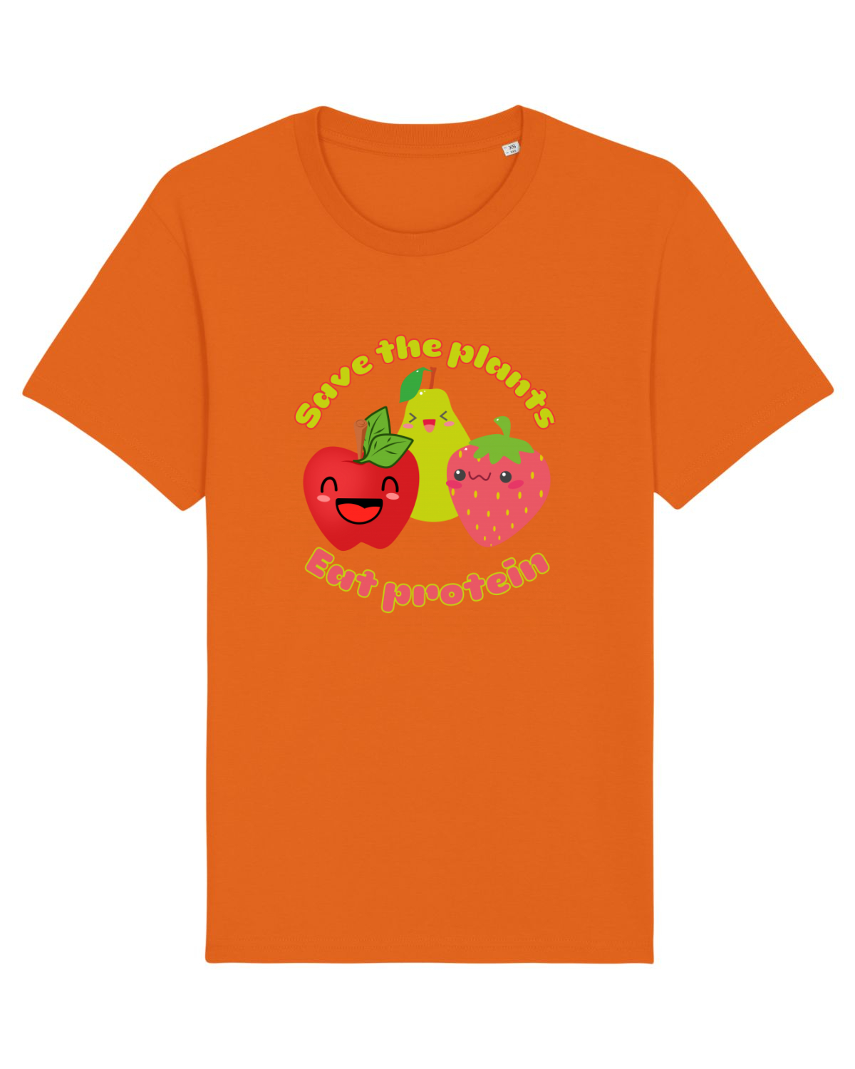 Tricou mânecă scurtă Unisex Rocker Bright Orange