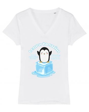 Funny Kawaii Pinguin White