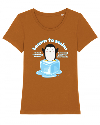 Funny Kawaii Pinguin Roasted Orange