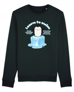 Funny Kawaii Pinguin Bluză mânecă lungă Unisex Rise