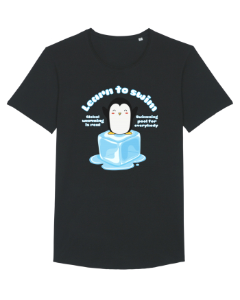 Funny Kawaii Pinguin Black