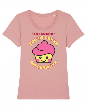 Funny Kawaii Food Canyon Pink