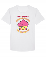 Funny Kawaii Food Tricou mânecă scurtă guler larg Bărbat Skater