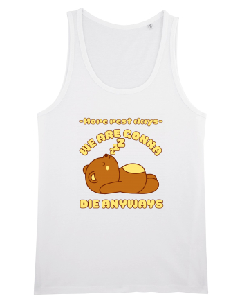 Funny Kawaii Bear White