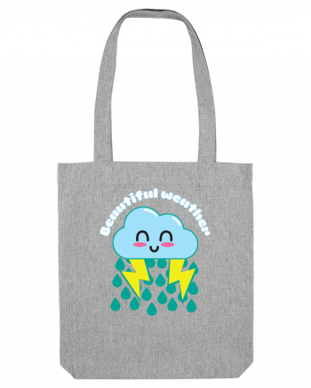 Funny Kawaii Cloud Heather Grey