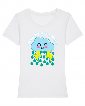 Funny Kawaii Cloud White