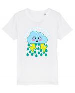 Funny Kawaii Cloud Tricou mânecă scurtă  Copii Mini Creator