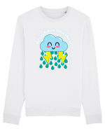 Funny Kawaii Cloud Bluză mânecă lungă Unisex Rise