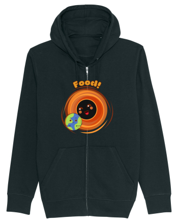 Funny Kawaii Earth And Black Hole  Black