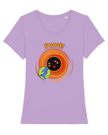 Funny Kawaii Earth And Black Hole  Lavender Dawn