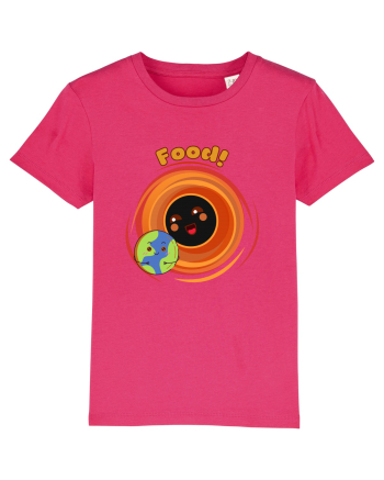 Funny Kawaii Earth And Black Hole  Raspberry