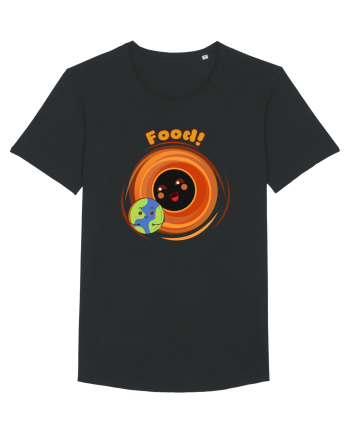 Funny Kawaii Earth And Black Hole  Black