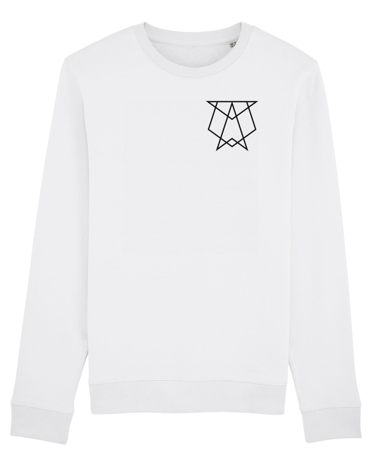 Bluză mânecă lungă Unisex Rise White