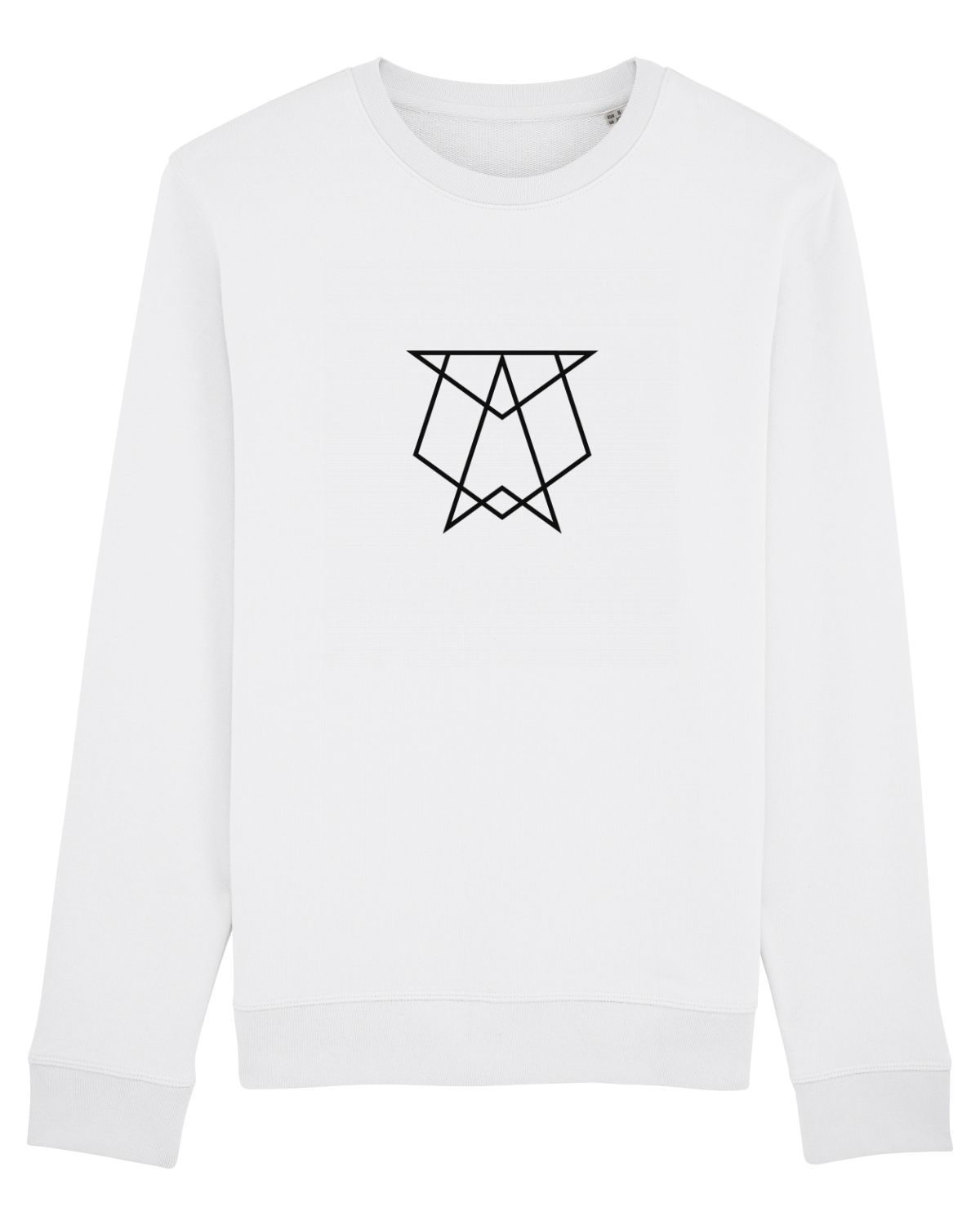 Bluză mânecă lungă Unisex Rise White