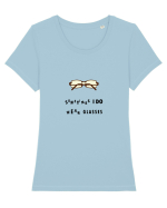 Glasses Tricou mânecă scurtă guler larg fitted Damă Expresser