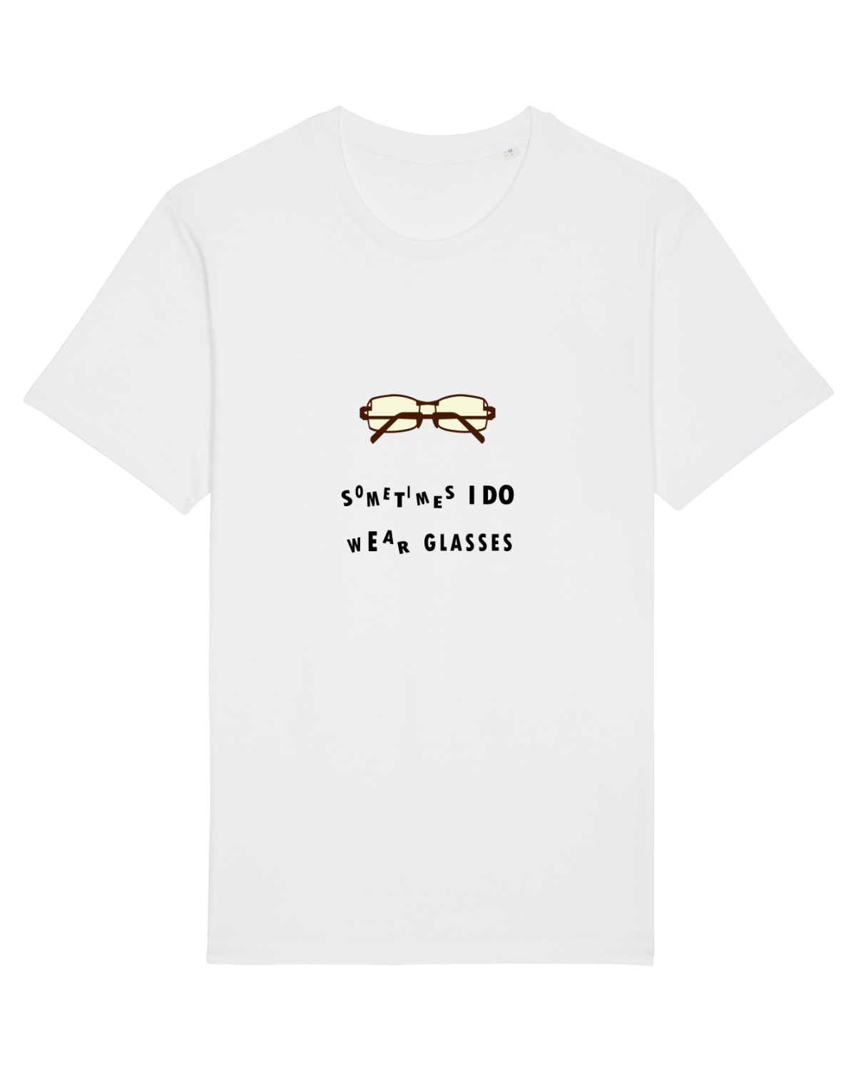 Tricou mânecă scurtă Unisex Rocker White