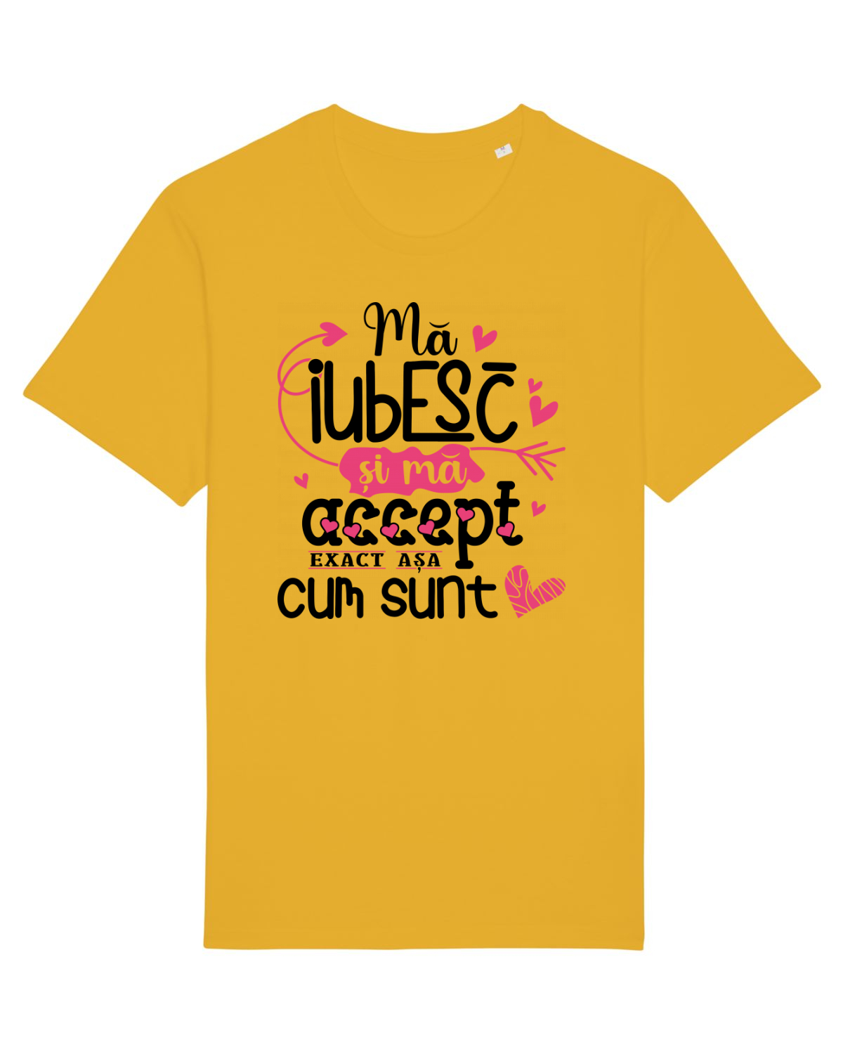 Tricou mânecă scurtă Unisex Rocker Spectra Yellow