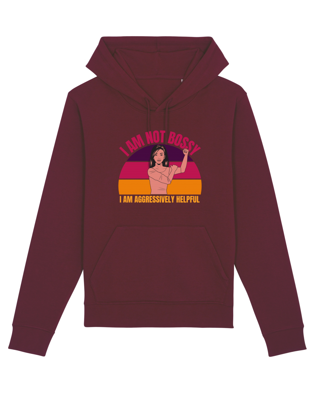 Hanorac Unisex Drummer Burgundy