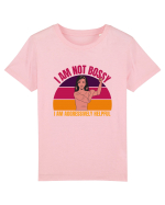 I Am Not Bossy I Am Aggressively  Tricou mânecă scurtă  Copii Mini Creator