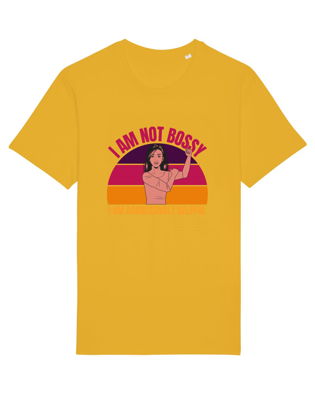 Tricou mânecă scurtă Unisex Rocker Spectra Yellow