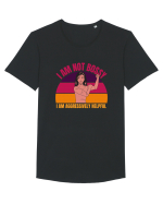 I Am Not Bossy I Am Aggressively  Tricou mânecă scurtă guler larg Bărbat Skater