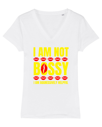 I Am Not Bossy I Am Aggressively  White
