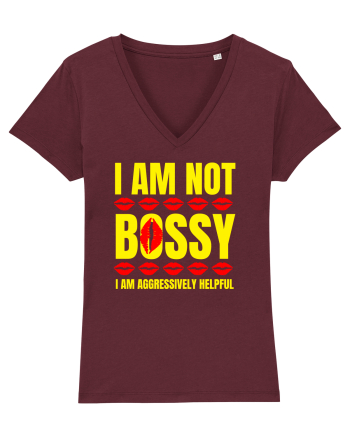 I Am Not Bossy I Am Aggressively  Burgundy
