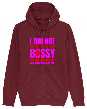 I Am Not Bossy I Am Aggressively  Burgundy
