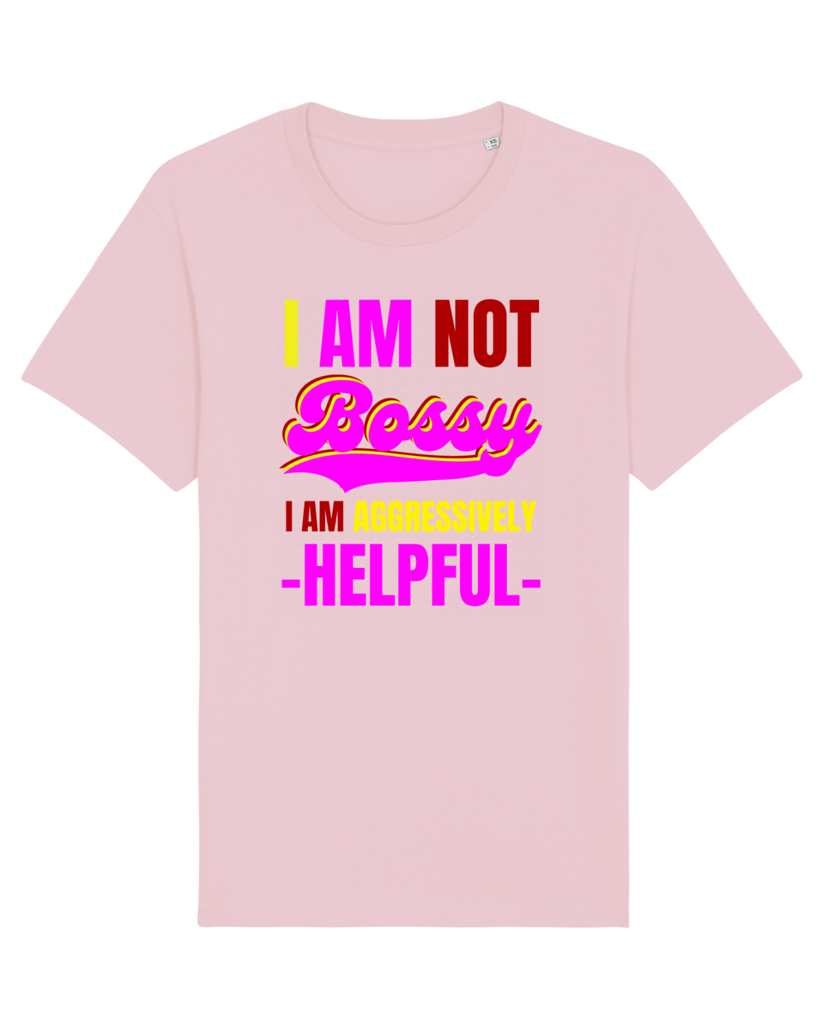 Tricou mânecă scurtă Unisex Rocker Cotton Pink